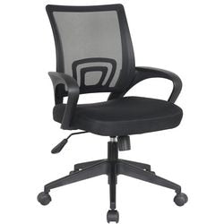Sedia da ufficio linea 1fel007ner plastica nera