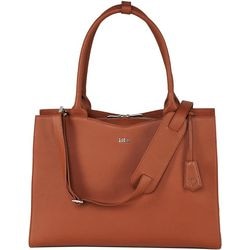 Bolso para portátil socha so-diamond-15-coñac cuero coñac