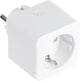 Enchufe adaptador Q-link - con conexión a tierra - medidor WiFi - 16a - blanco