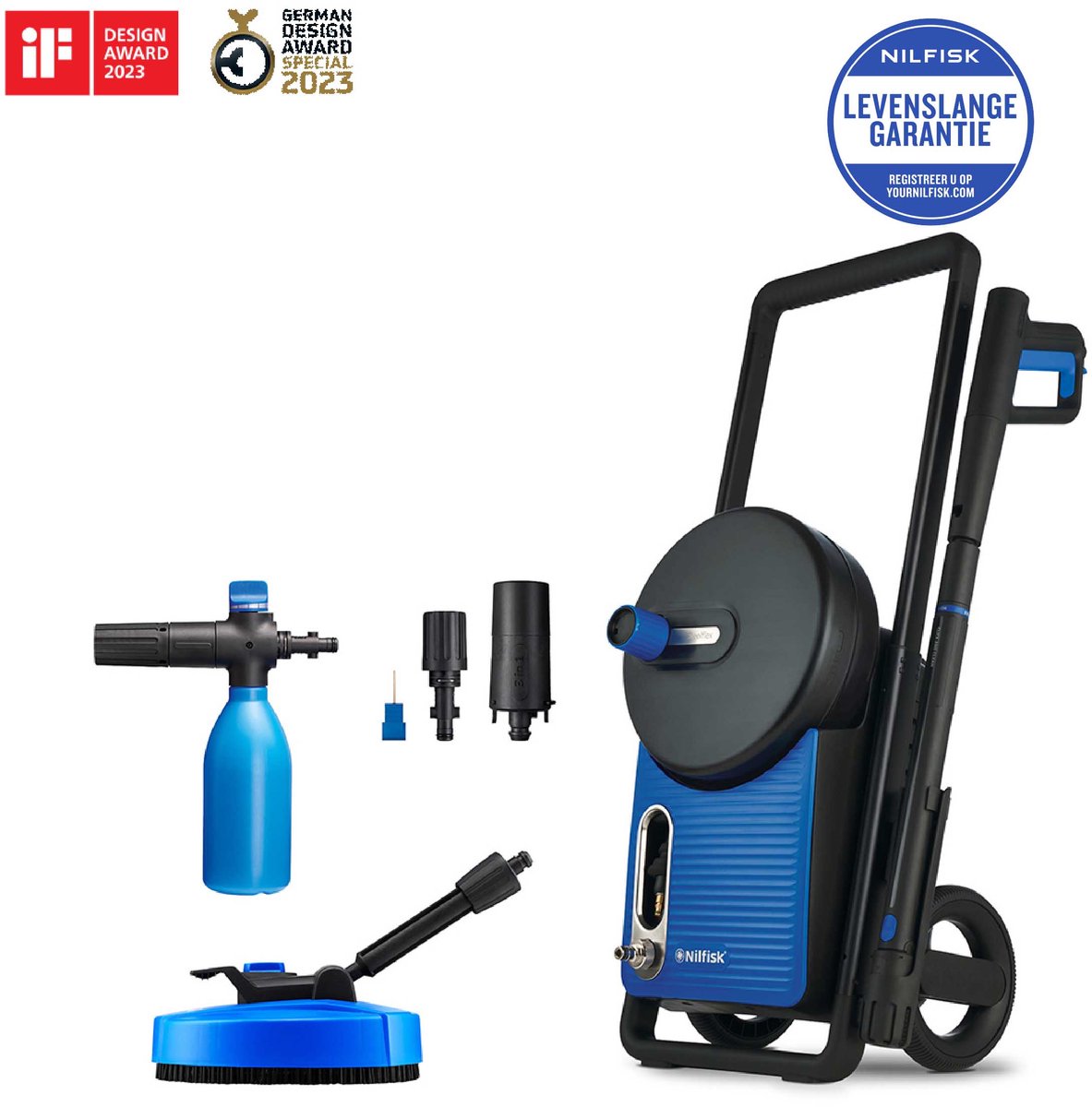 Nilfisk eccellente 170 p - idropulitrice ad alta pressione - 170 bar