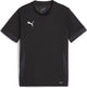 Puma teamgoal matchday jersey jr unisex sportshirt - black- white-flat dark gray