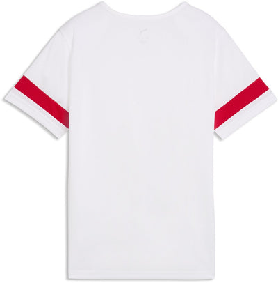 Puma individualrise jersey jr camiseta deportiva para niños - blanco-rojo