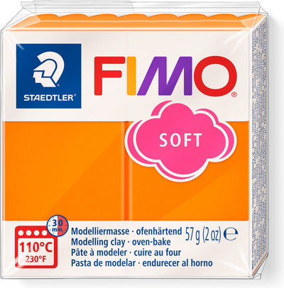 Fimo® suave, mandarina, 57 gr 1 botella