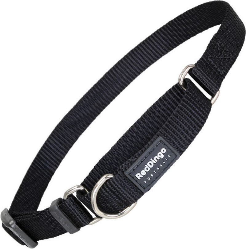 Collare per cani Red Dingo semi-strozzatore nero