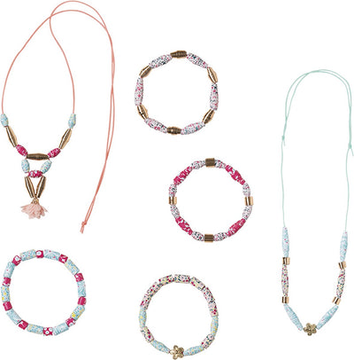 Janod - studio - realizzazione bijoux - perline di carta