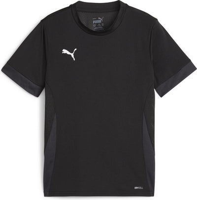 Puma teamgoal matchday jersey jr camiseta deportiva unisex - negro-blanco-plano gris oscuro