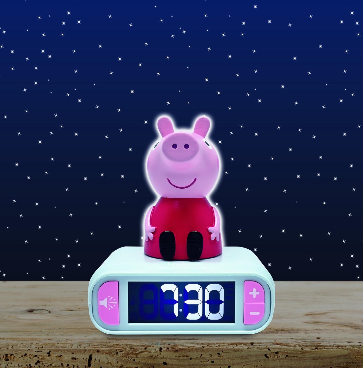 Sveglia notturna Lexibook Peppa Pig con suoni