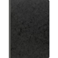 Schrijfblok brunnen gelinieerd a4 zachte kaft 192 pagina’s zwart