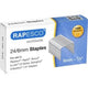 Graffette rapeco s24607z3 acciaio argento confezione da 1000