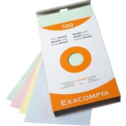 Schede exacompta 13273e carta gamma colori