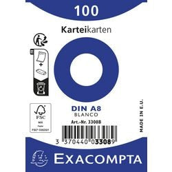 Fichas exacompta 3308b libro blanco