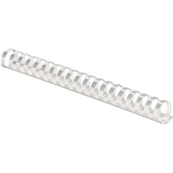 Pack 50 binding combs white 5350202 fellowes plastic a4