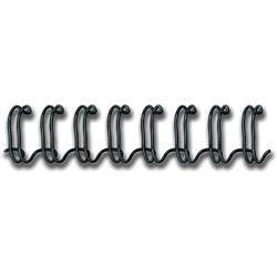 Pack 100 binding combs black 53265 fellowes a4 10mm