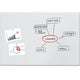 Tagliere in vetro sigel gl520 bianco 1500x1000x18 mm