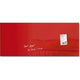 Tagliere in vetro sigel gl242 rosso 1300x550x15 mm