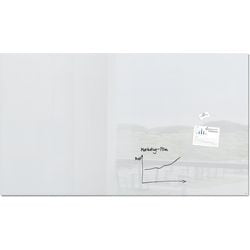 Tagliere in vetro sigel gl235 bianco 2400x1200x18 mm