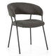 Silla de conferencia euroseats 552223 tejido antracita