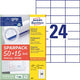 Labels avery zweckform white