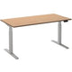 Zit-sta-bureau ceha ade2plme188q9016be beuken melamine, metaal