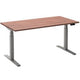 Scrivania sit-stand ceha ade2plhl208q9006ha nobilitato avana, metallo