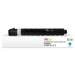 Cartuccia d'inchiostro owa c-exv 51 l c blu 26000p