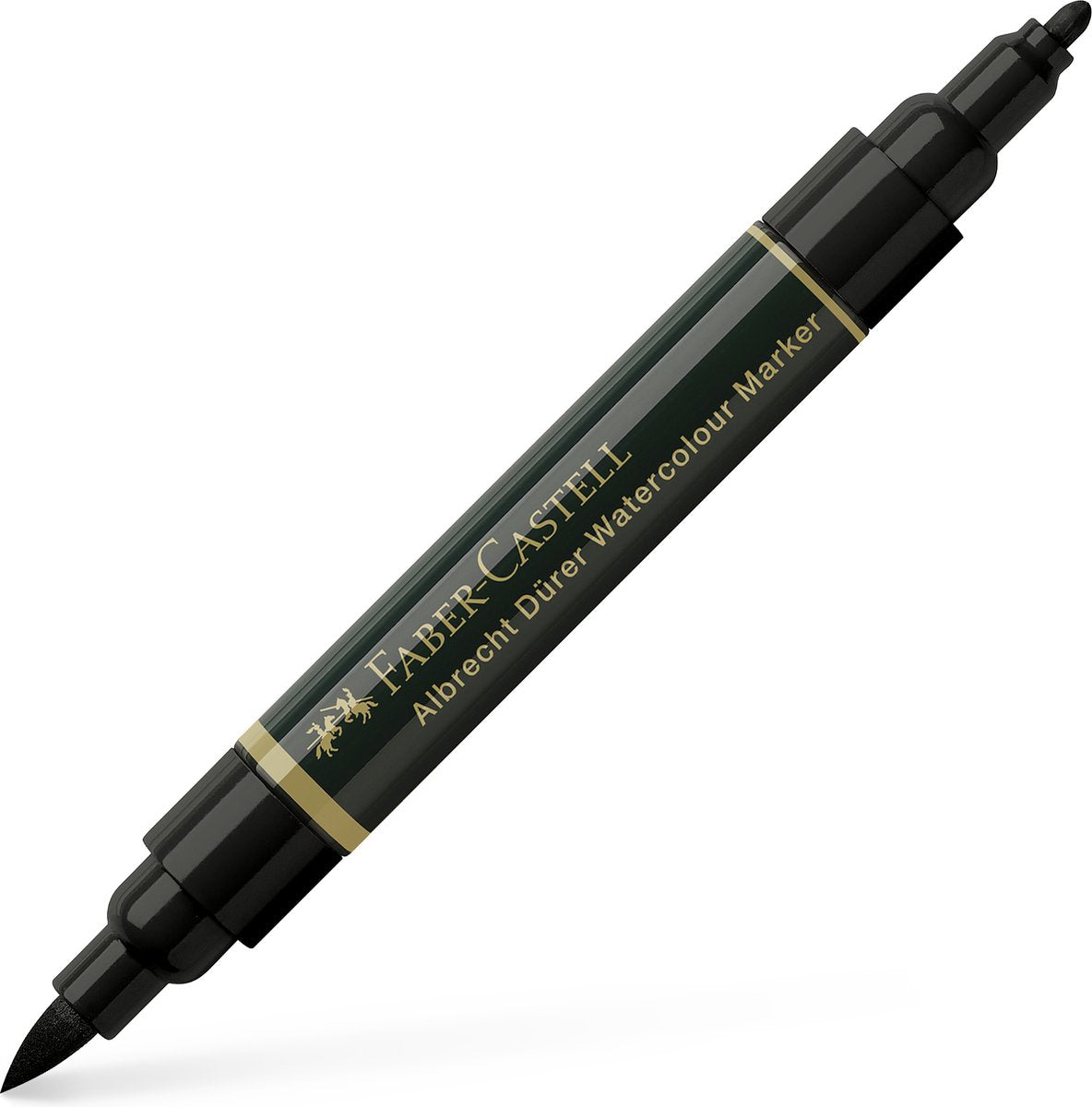 Faber-castell aquarel marker - albrecht durer - 199 zwart - fc-160499