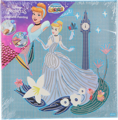 Tela per pittura con diamanti Disney Princess xl