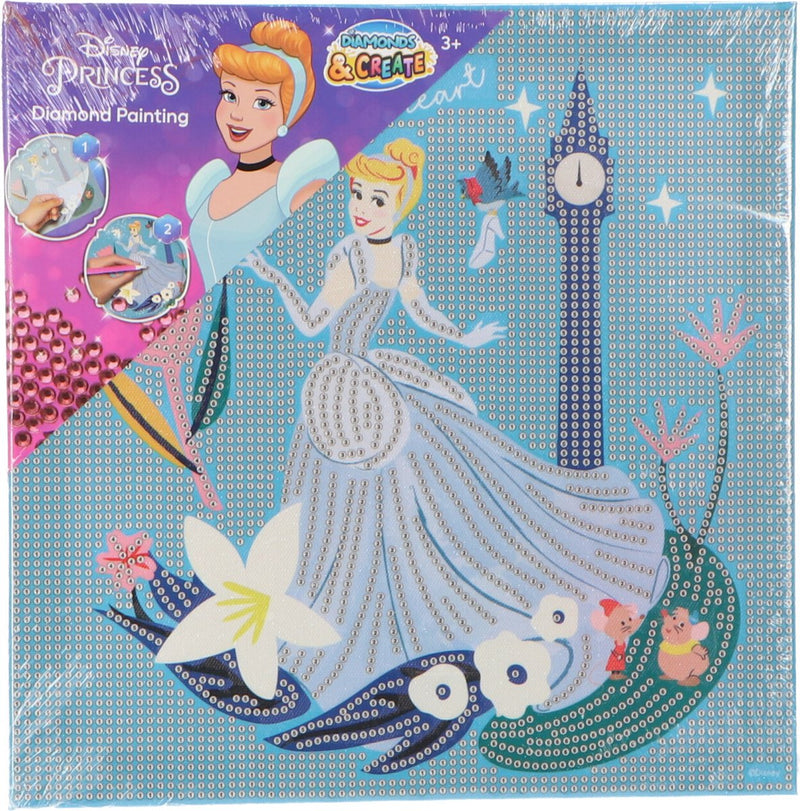 Lienzo pintura diamante princesa disney xl