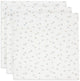 Jollein - paño hidrofílico pequeño 70x70cm - paño envolvente - algodón suave - 3 piezas - para llevar