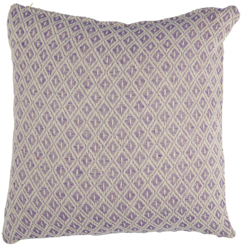 Cojín decorativo Arti casa - 45x45 cm - cojín decorativo - suave y confortable - para sofá y cama - violeta
