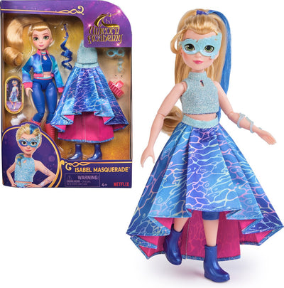 Unicorn academy - ballo in maschera pop deluxe isabel - 24 cm