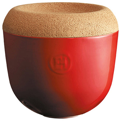 Emile henry garlic pot - ø145mm - grand cru