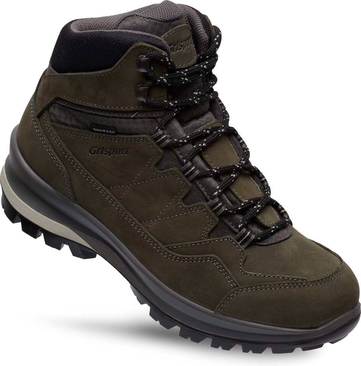 Grisport bari mid wandelschoenen dames - moss - maat 42