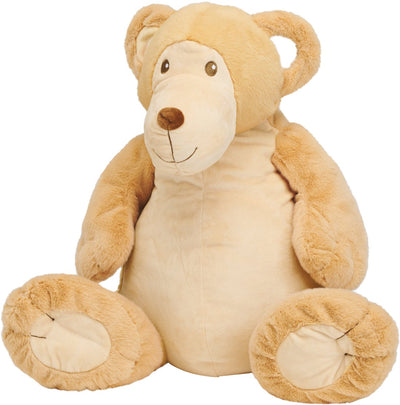 Peluche orso cavallo felice Bram 52 cm - beige - peluche per bambini