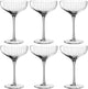 Leonardo poesia champagne coupe 260 ml transparant - set 6