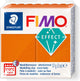 Fimo effect arcilla de modelar endurecible al horno bloque estándar 57 g - naranja metalizado