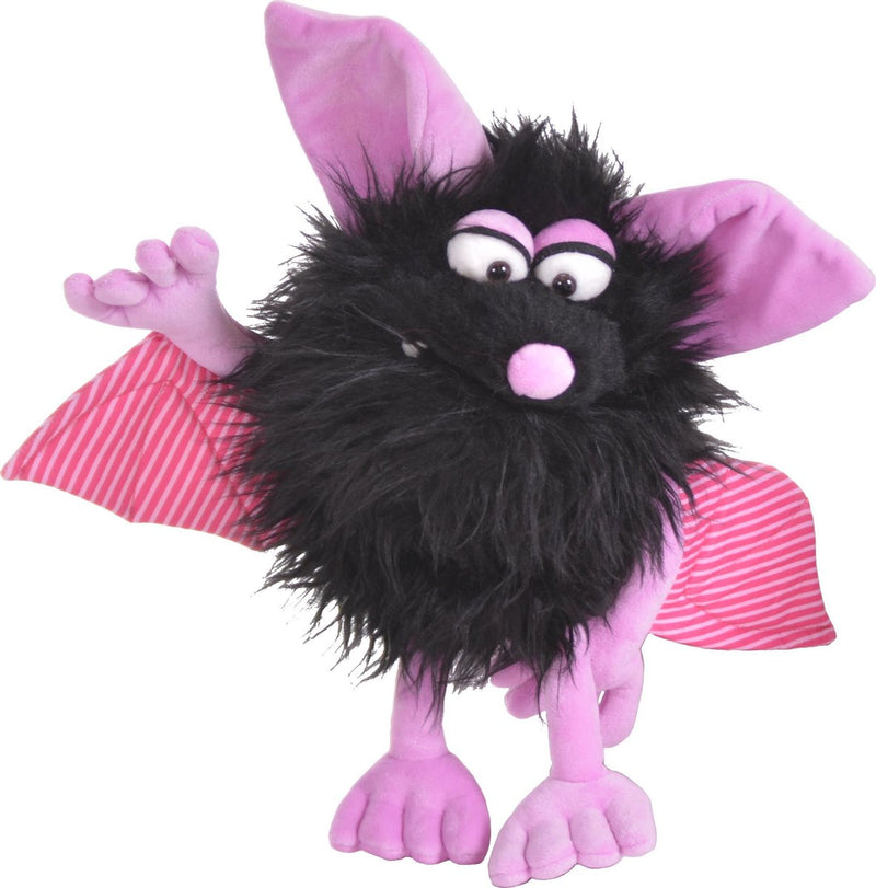 Marionetas vivientes – marioneta de mano bammel, 34 cm | monstruo para llevar con boca móvil | incluida bolsa de papel | a partir de 3 años