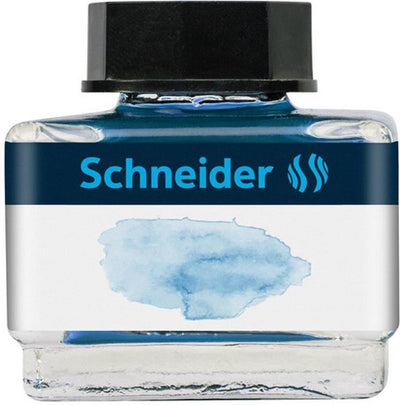Schneider escribir instrumentos tintero schneider - contenido 15ml - azul hielo pastel - s-6933