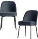 Woood vogue eetkamerstoelen - velvet stof - teal - set van 2