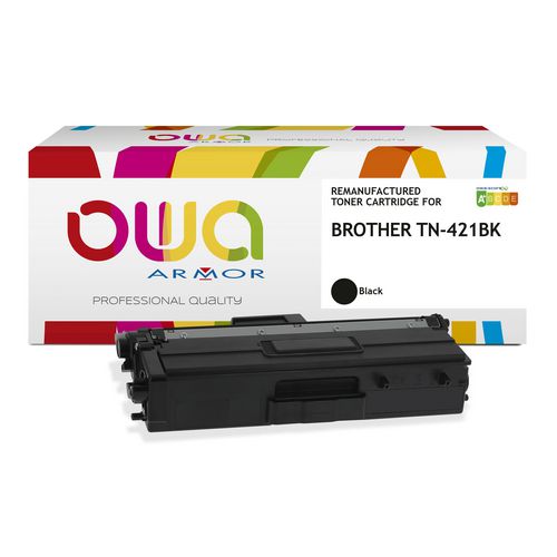 Cartuccia toner owa tn-421bk nero 3000p