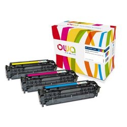 Cartuccia toner owa cf 370 am multicolore 2600p, 2600p, 2600p