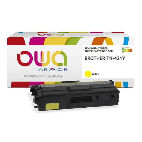 Cartuccia toner owa tn-421y giallo 1800p
