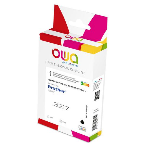 Cartuccia d'inchiostro owa lc3217 nero