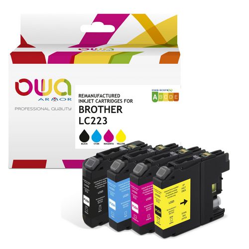 Cartuccia d'inchiostro owa lc223 multicolore