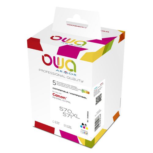 Cartuccia d'inchiostro owa pgi570-cli571 multicolore