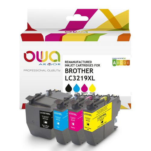 Cartuccia d'inchiostro owa lc3219 multicolore