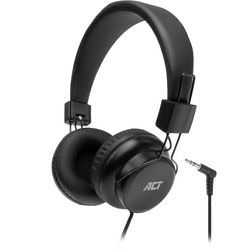 Cuffie act ac9300 cablate nere