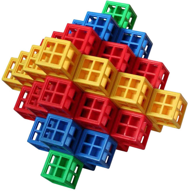 Juego de construcción de bloques de conexión de rejilla - 300 piezas