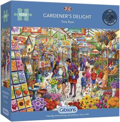 Gibsons - gardener's delight (door tony ryan) - 1000 stukjes 68×49cm (b×h) - legpuzzel voor volwassenen