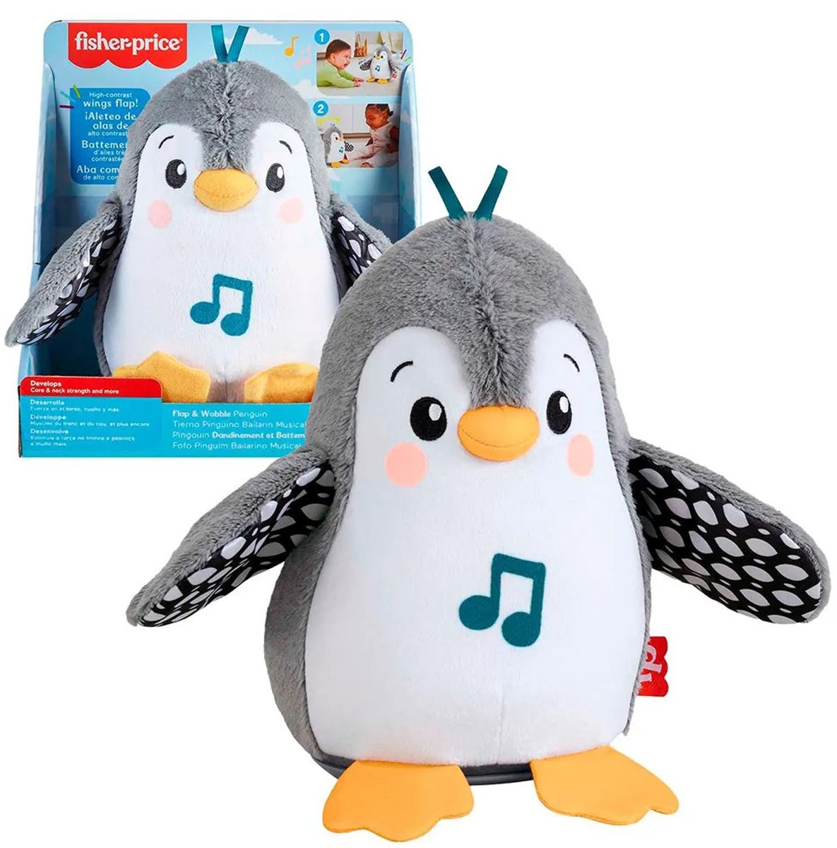 Fisher Price Wapper e Wiebel Pinguin